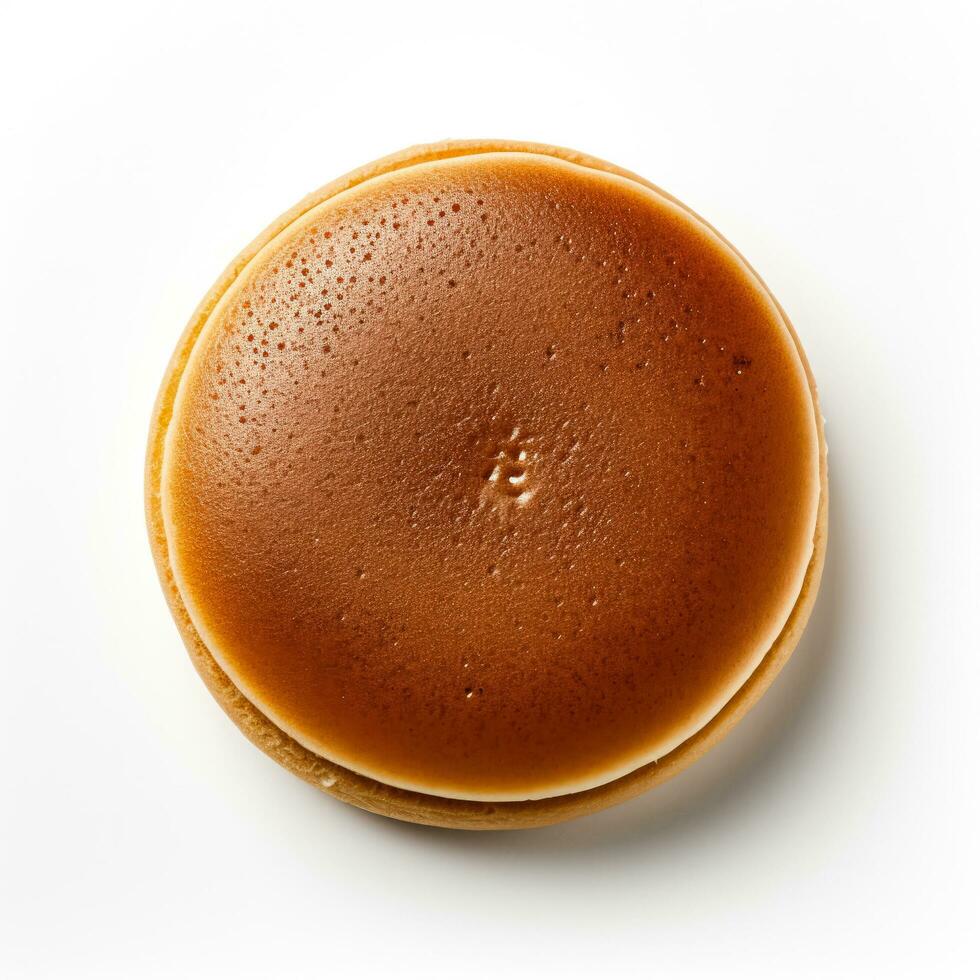 Delicious Dorayaki isolated on white background photo