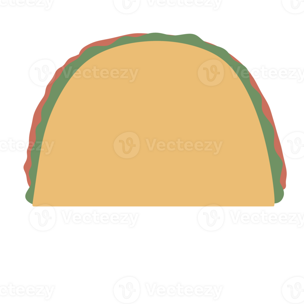 taco Fast food cute cartoon png