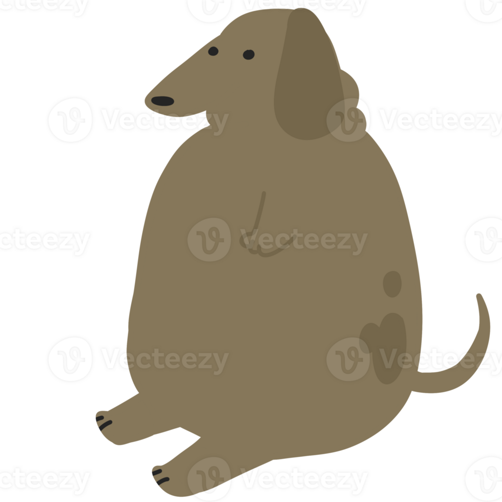 Dachshund dog Cartoon happy animal png