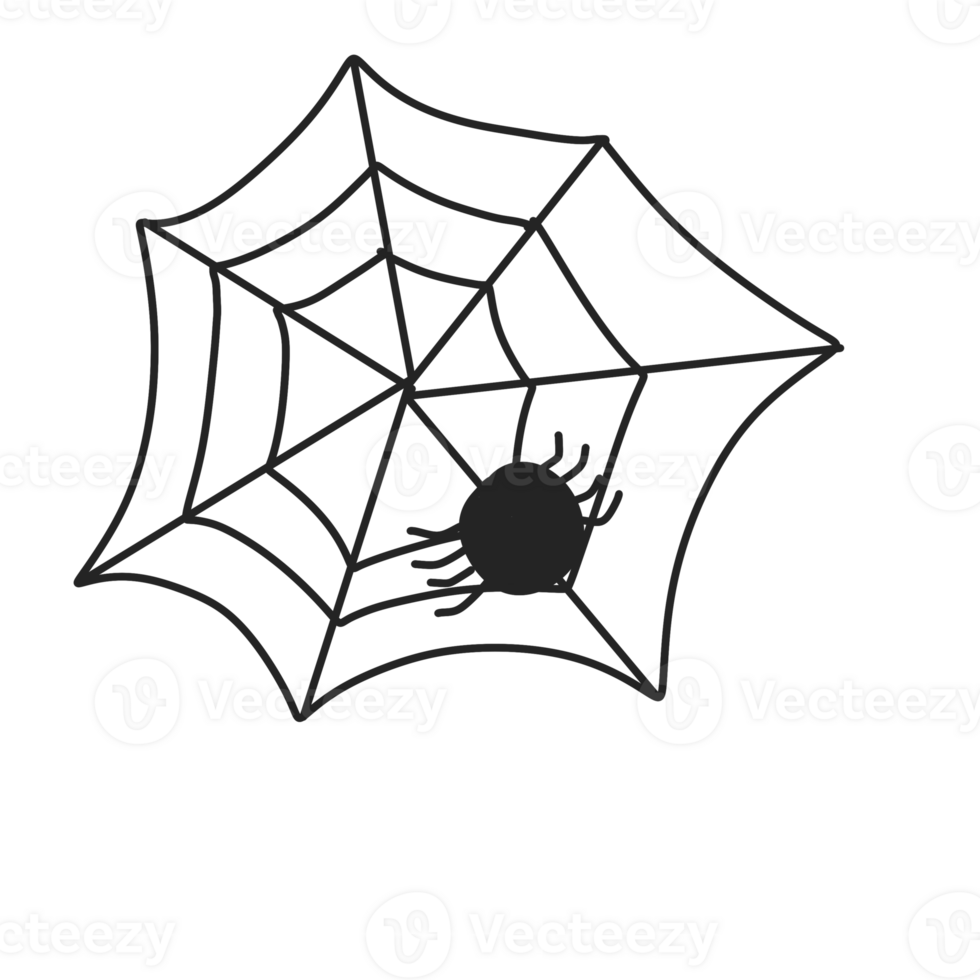 Web spider halloween png
