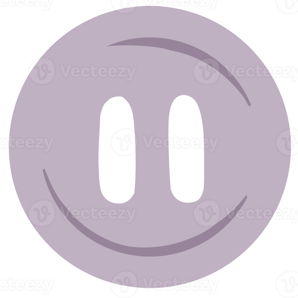 purple circle cute colourful pastel button clasper paper decoration png