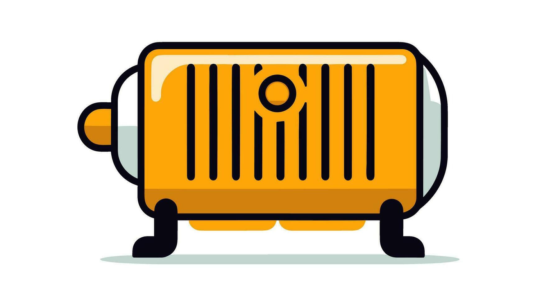 Stay Warm with the Heater Icon Find the Ideal Image for Comfort vector