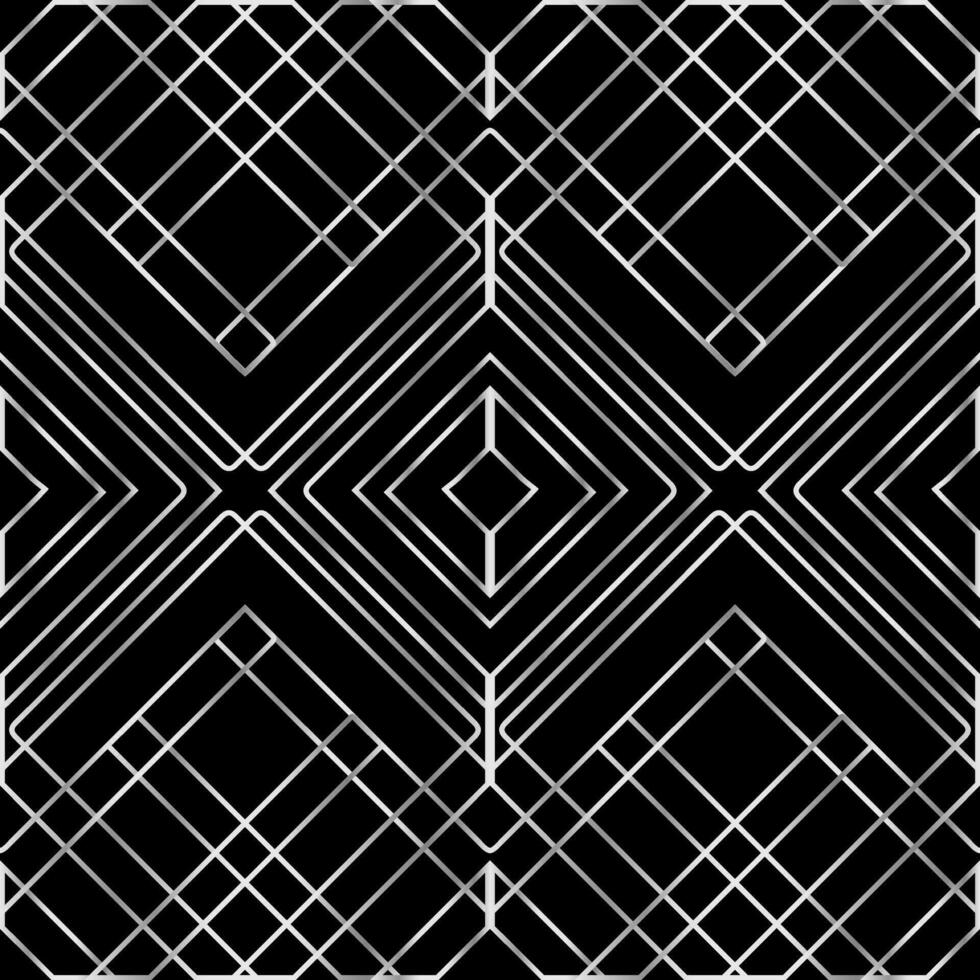 abstract vintage geometric wallpaper pattern seamless background. Vector illustration