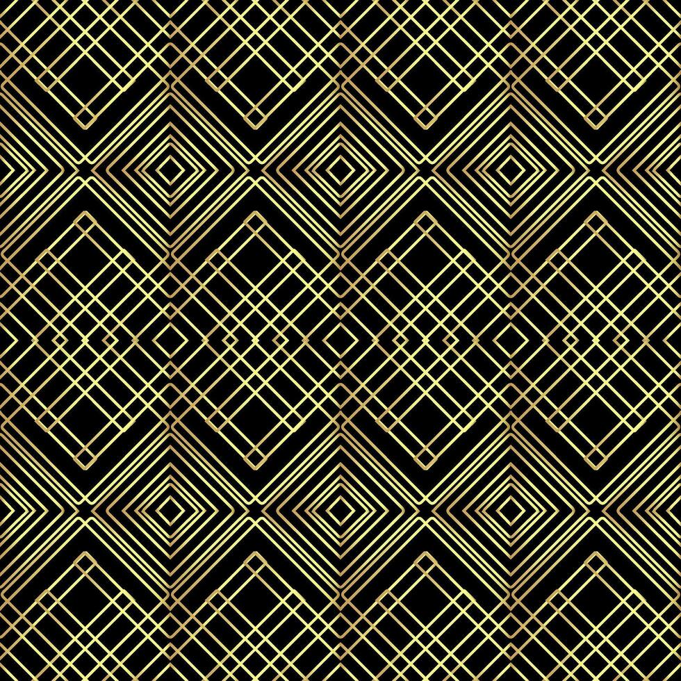 Celtic Knot Seamless Pattern,Beautiful gold Celtic knot on solid background vector
