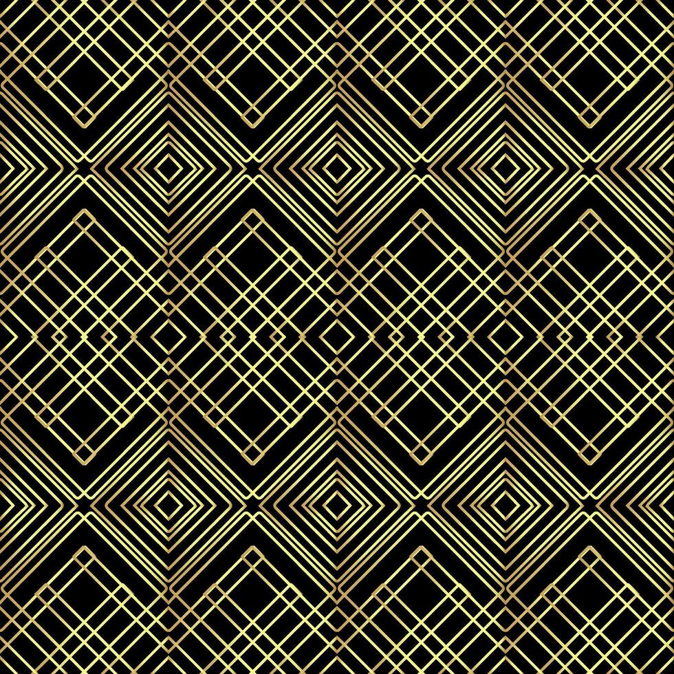 Celtic Knot Seamless Pattern,Beautiful gold Celtic knot on solid background vector