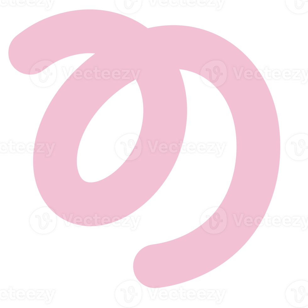 pink spiral y2k abstract doodle png