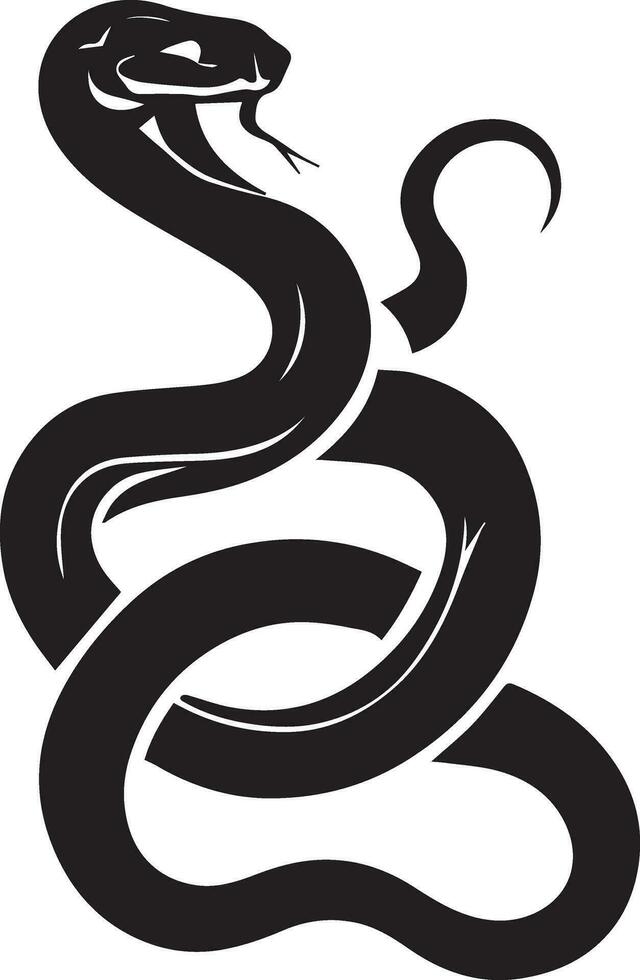 snake tattoo illustration vector