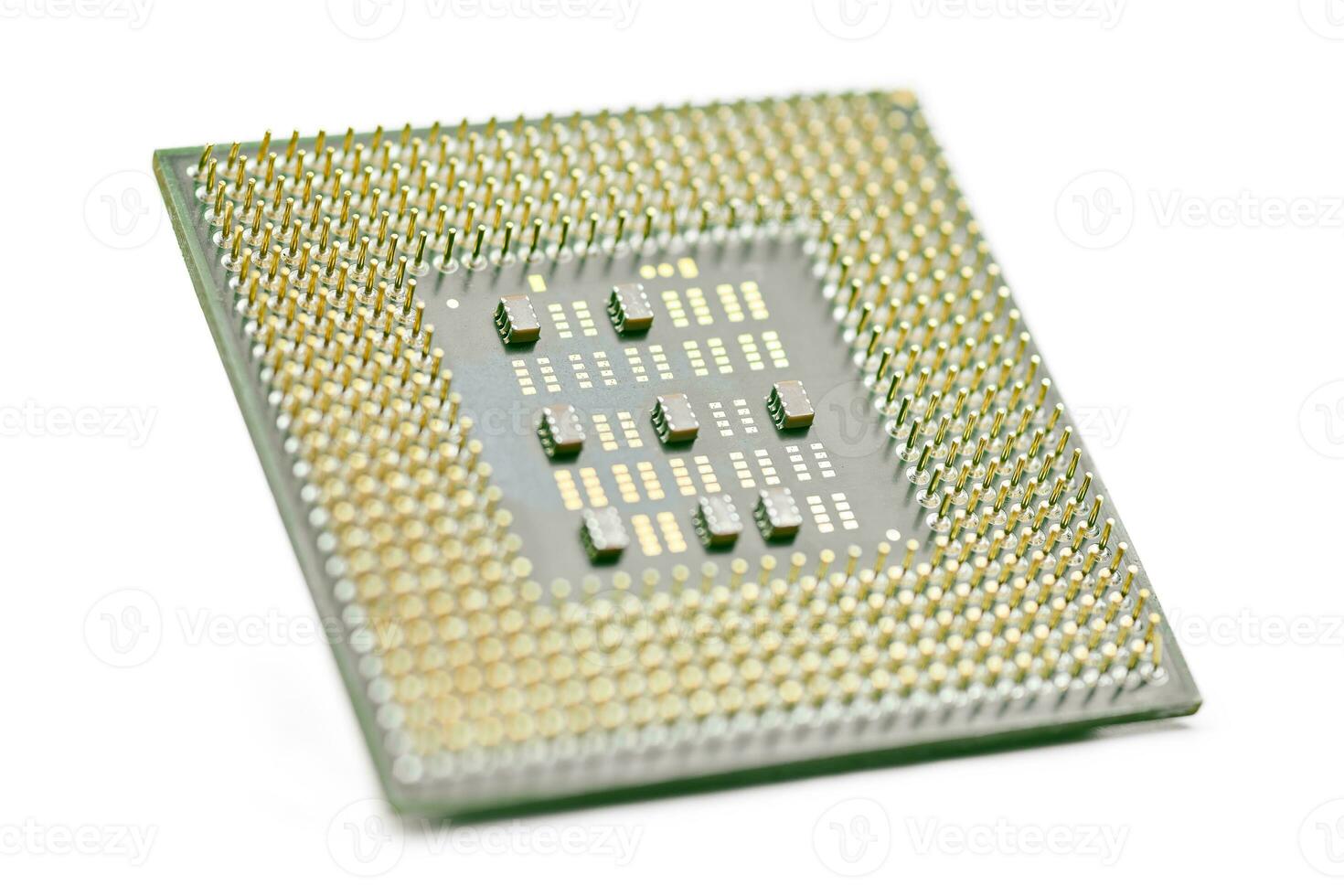 CPU, central processor unit, isolated photo