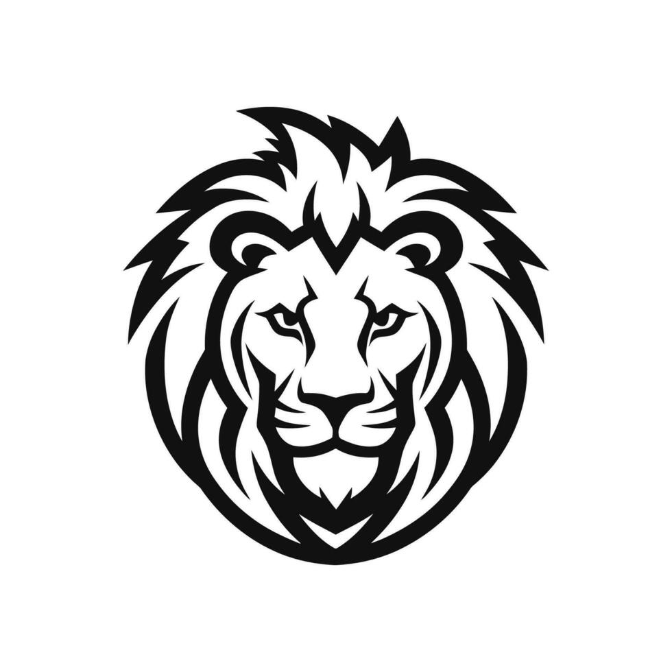 Lion Logo Illustration Vector Design Template