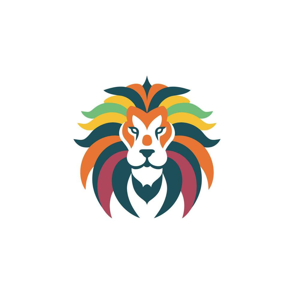 Lion Logo Illustration Vector Design Template