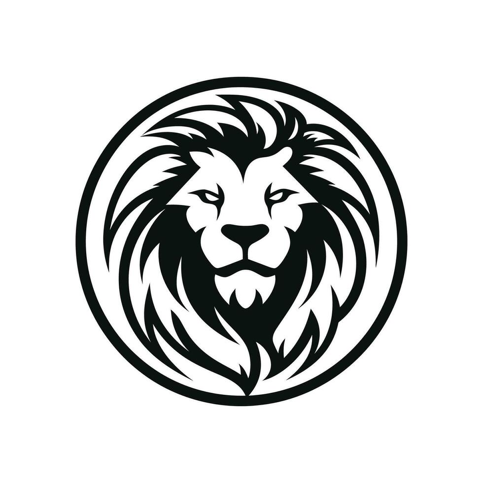 Lion Logo Illustration Vector Design Template