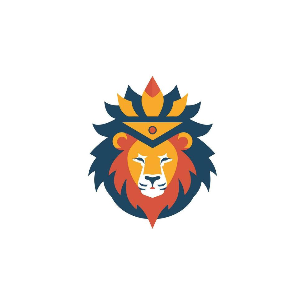 Lion Logo Illustration Vector Design Template