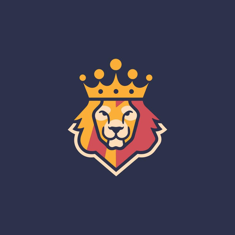 Lion Logo Illustration Vector Design Template