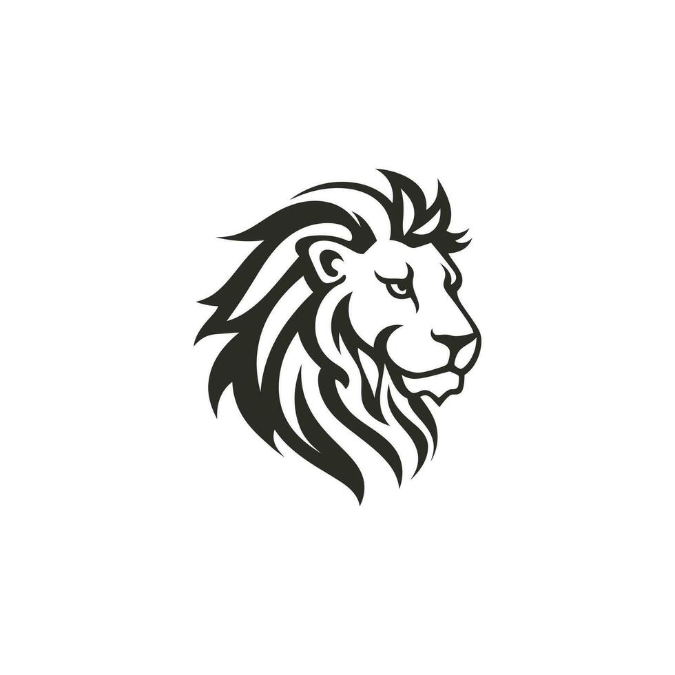 Lion Logo Illustration Vector Design Template