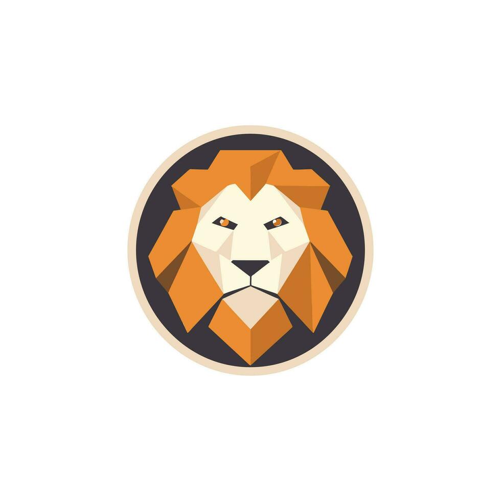 Lion Logo Illustration Vector Design Template