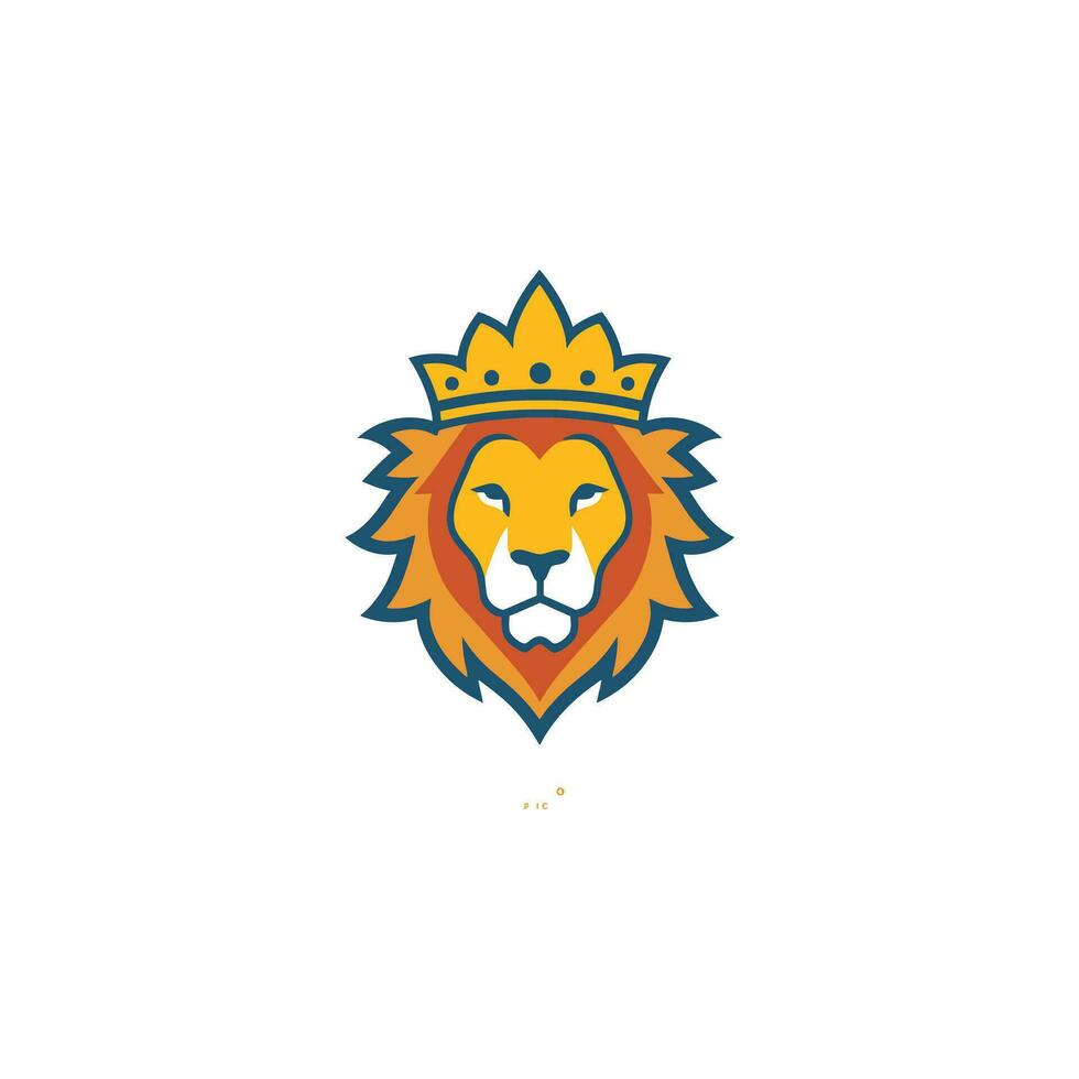 Lion Logo Illustration Vector Design Template