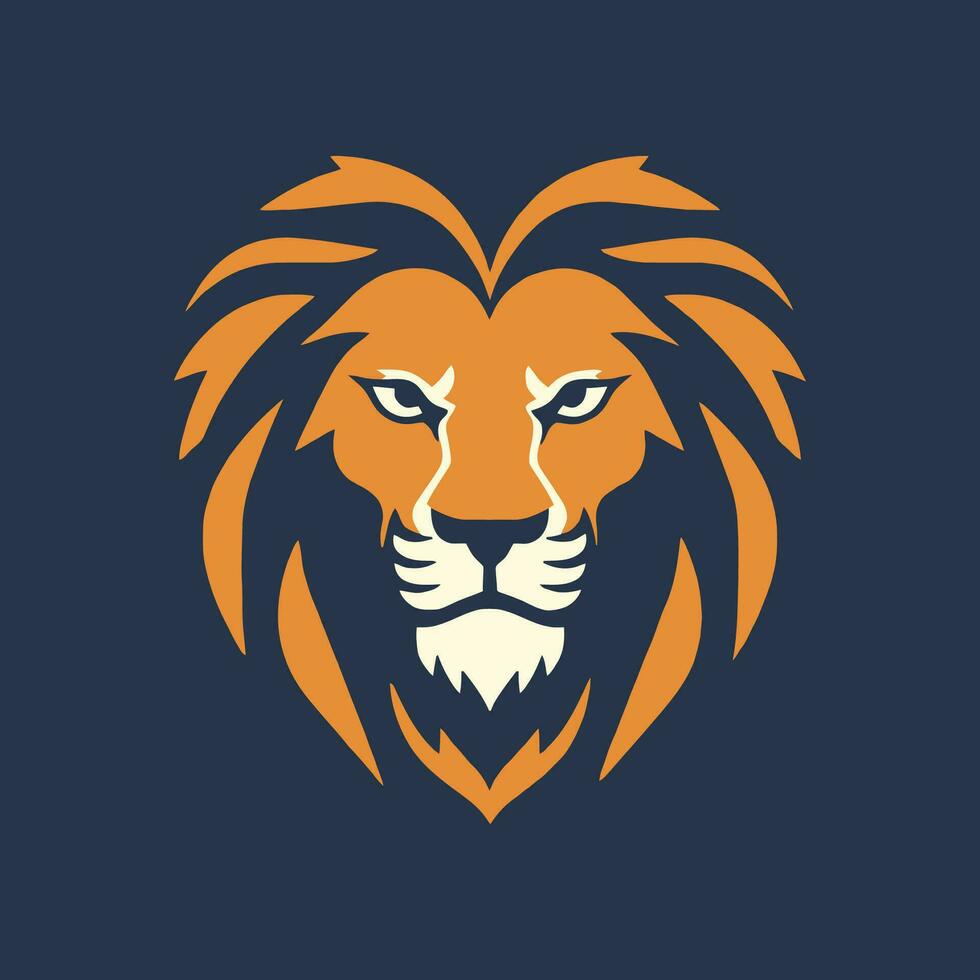 Lion Logo Illustration Vector Design Template