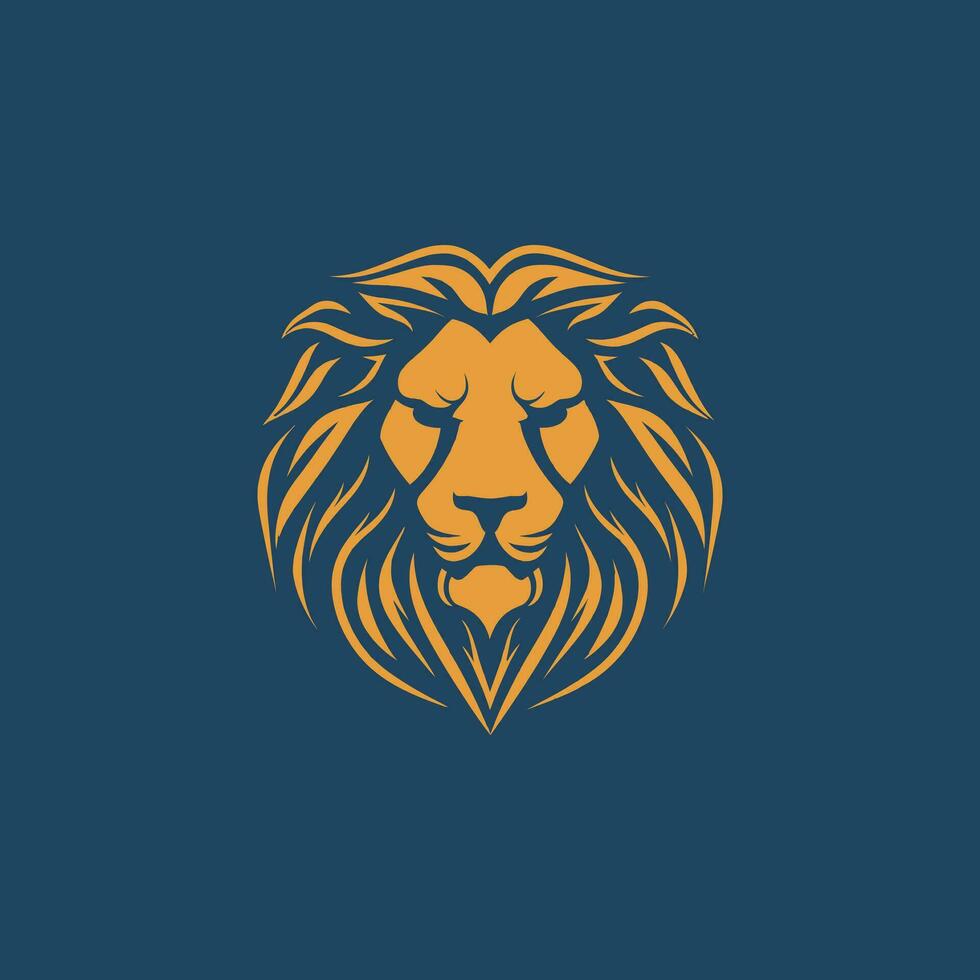 Lion Logo Illustration Vector Design Template