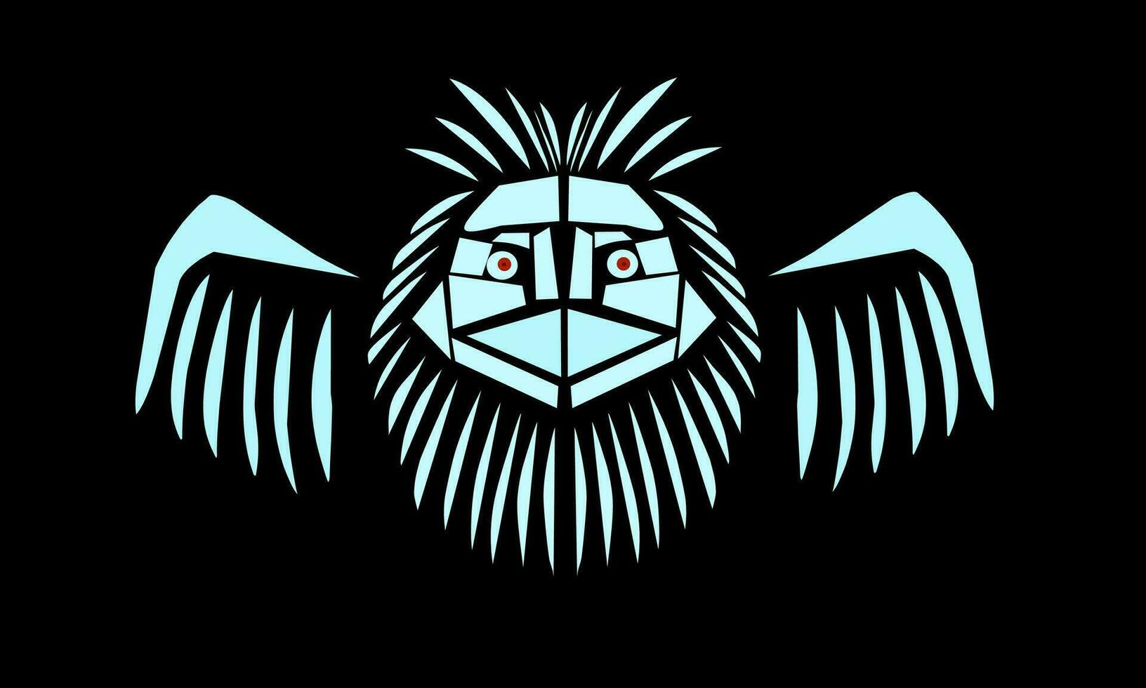 unique and attractive eagle logo creative design vector