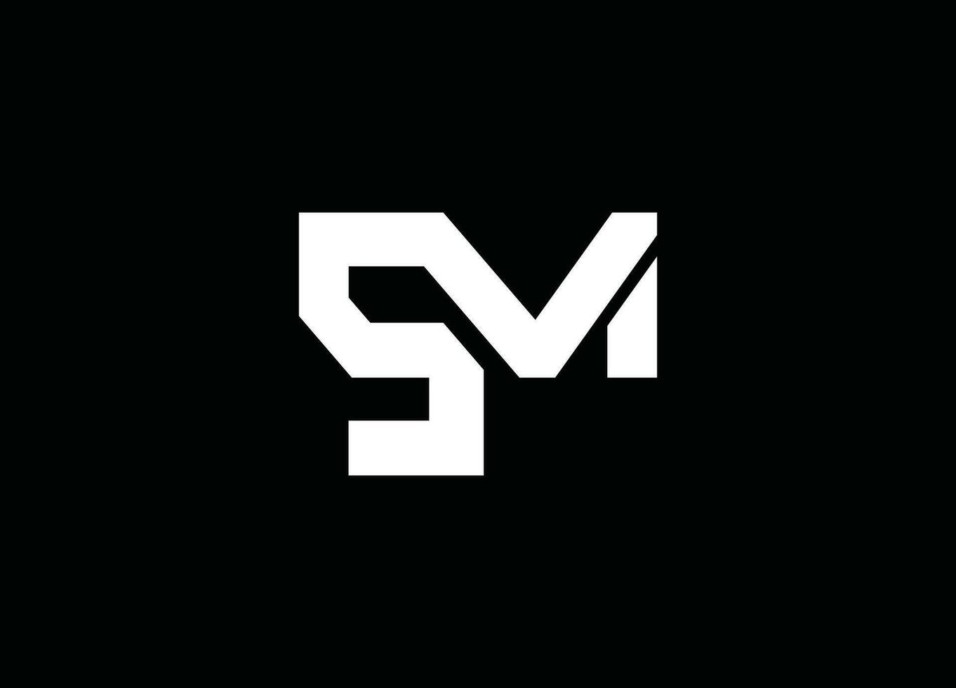 SM LETTER LOGO, SM, MS,SM design, sm company, sm brand,sm business, vector