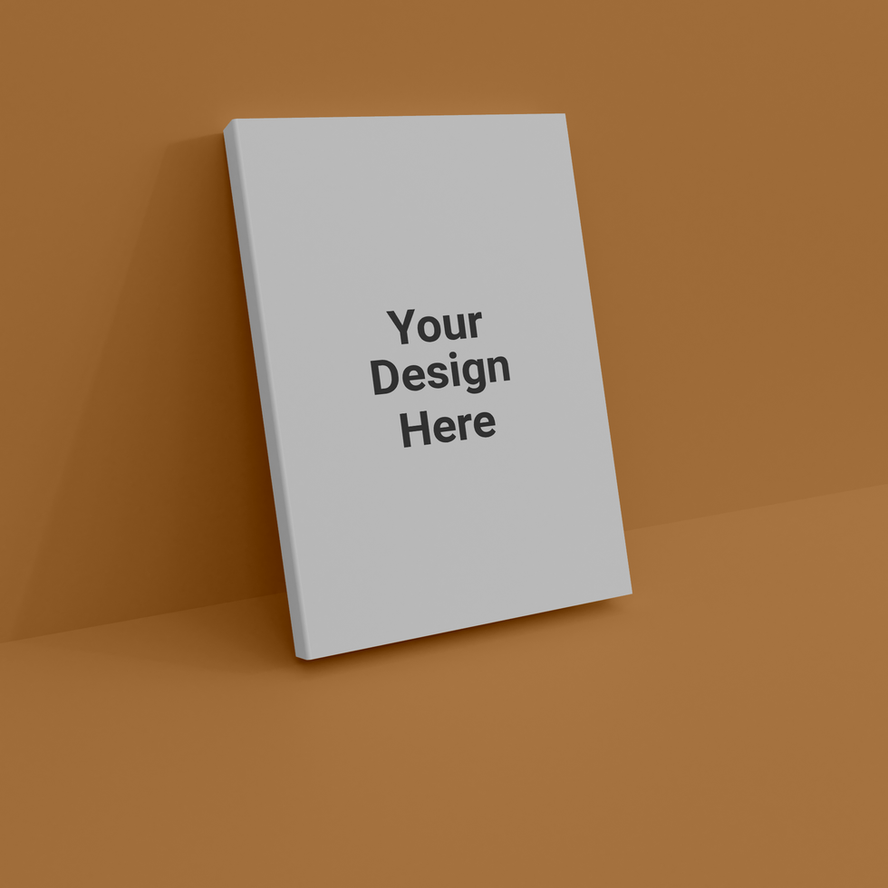 Realistic 3d rendering book cover mockup template psd