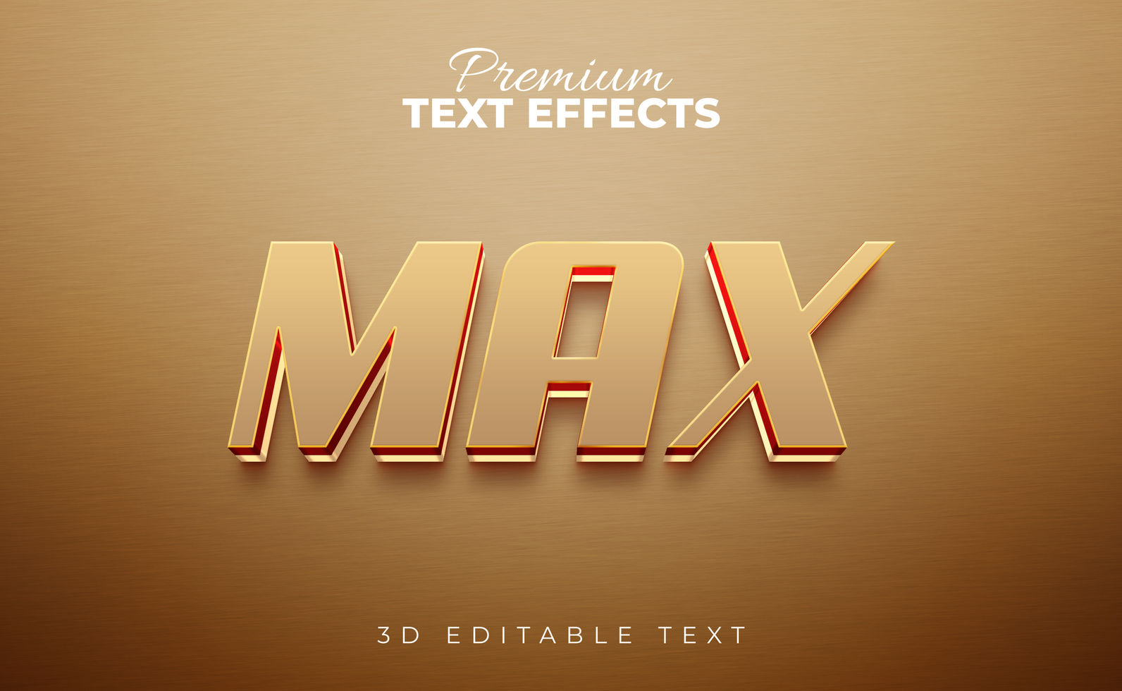 3D editable PSd  stylish text effects , Photoshop text effects file