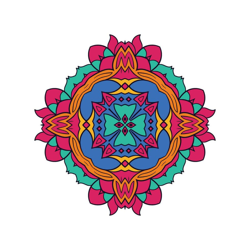 diseños de arte de mandalas vector