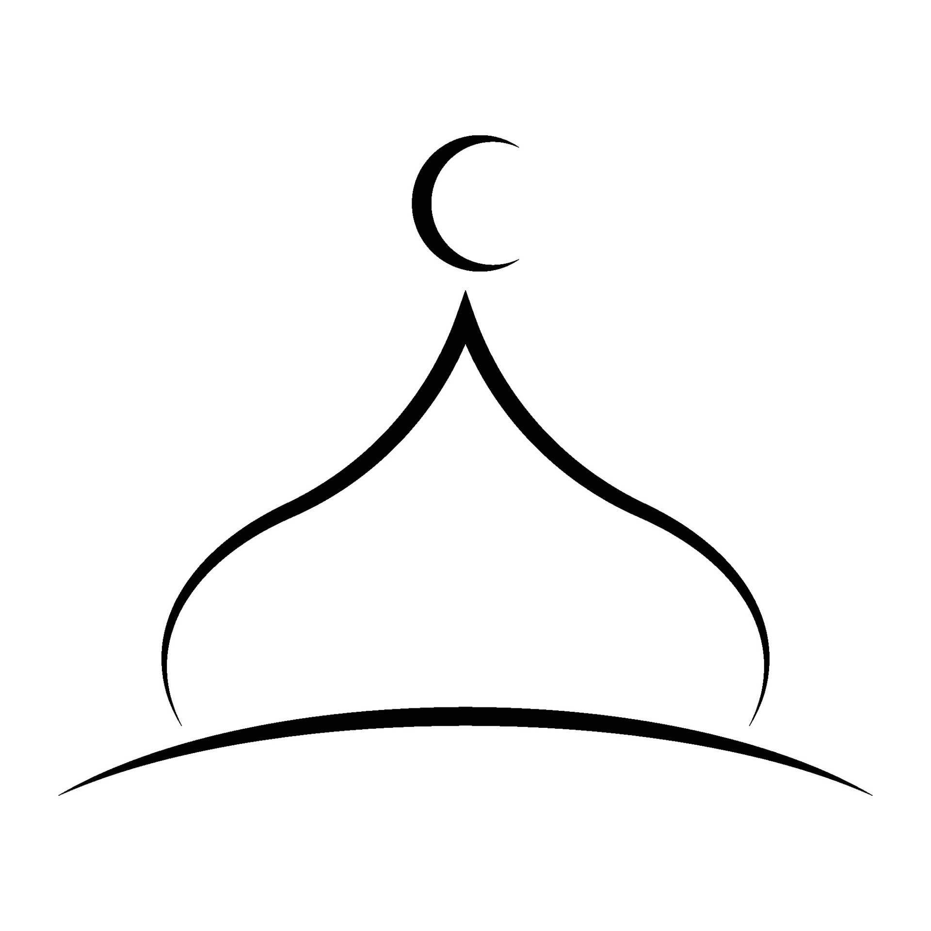 mosque dome icon vector 26526049 Vector Art at Vecteezy