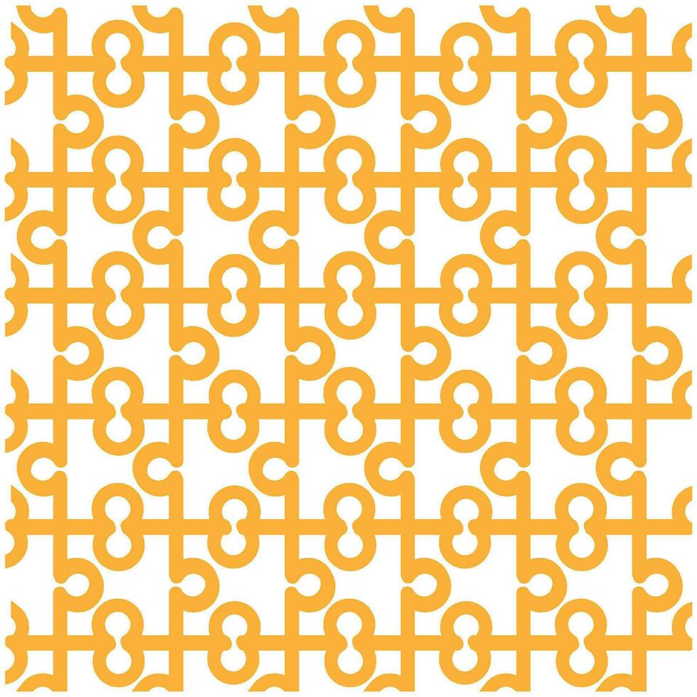 background with puzzle motif vector