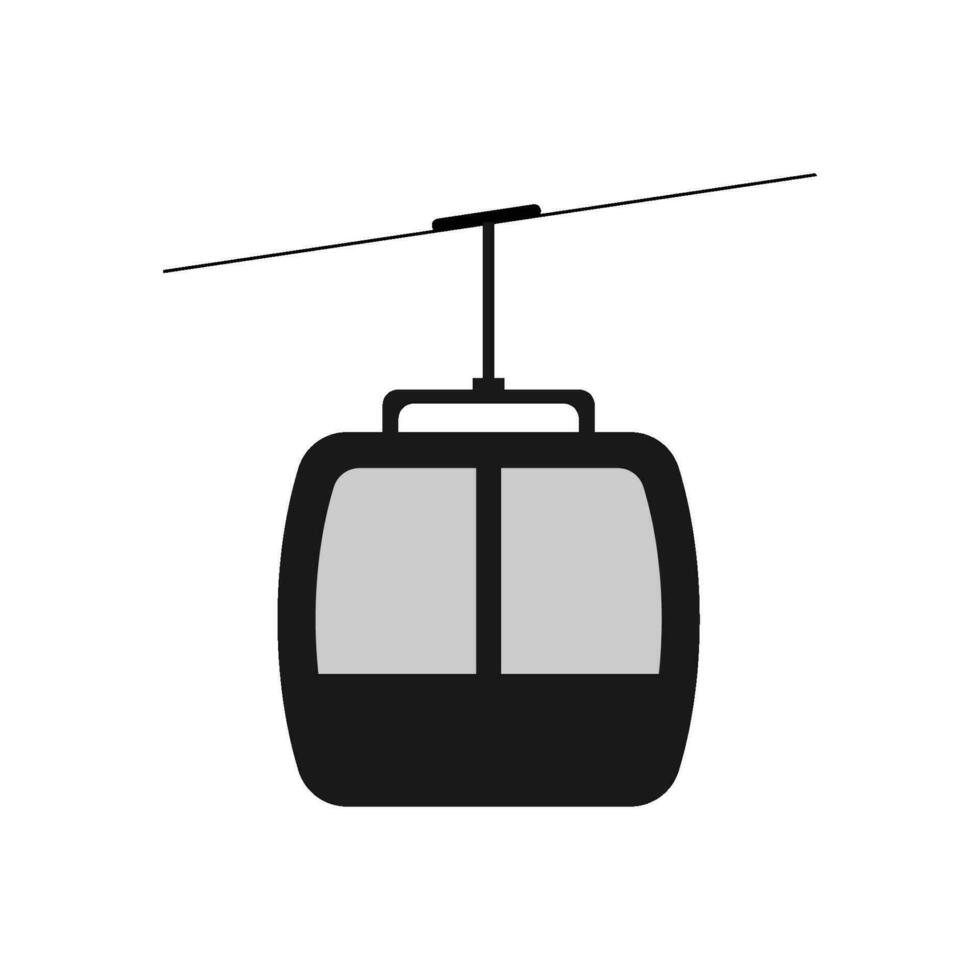 funicular icon vector