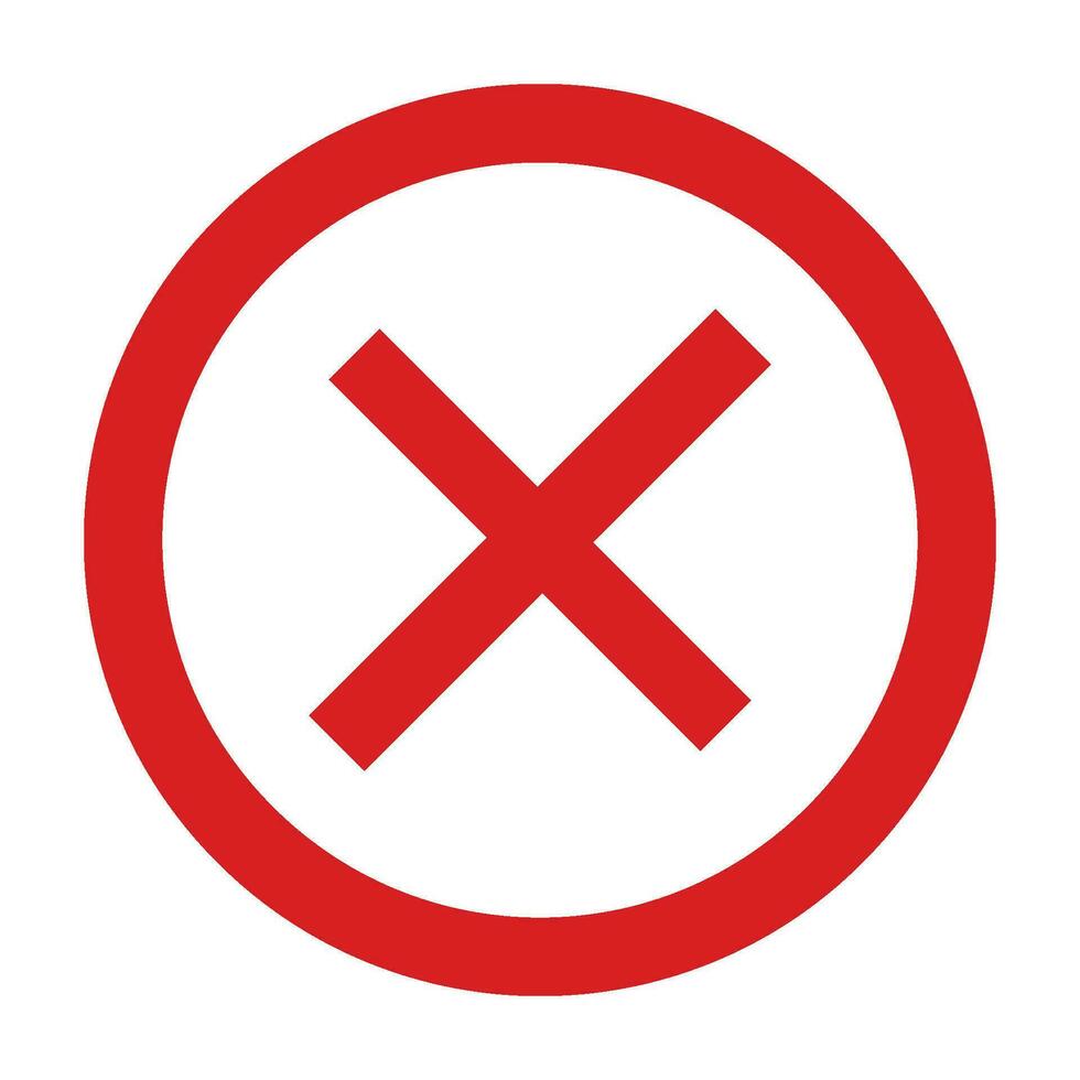 error icon vector