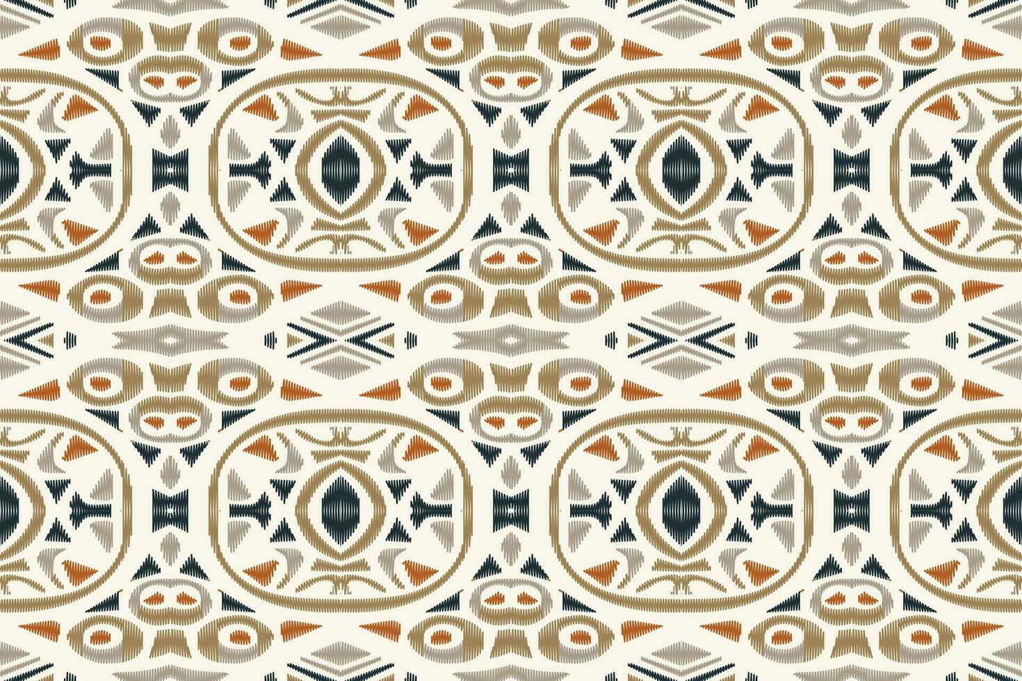 ikat damasco cachemir bordado antecedentes. ikat vector geométrico étnico oriental modelo tradicional.azteca estilo resumen vector ilustración.diseño para textura,tela,ropa,envoltura,pareo.