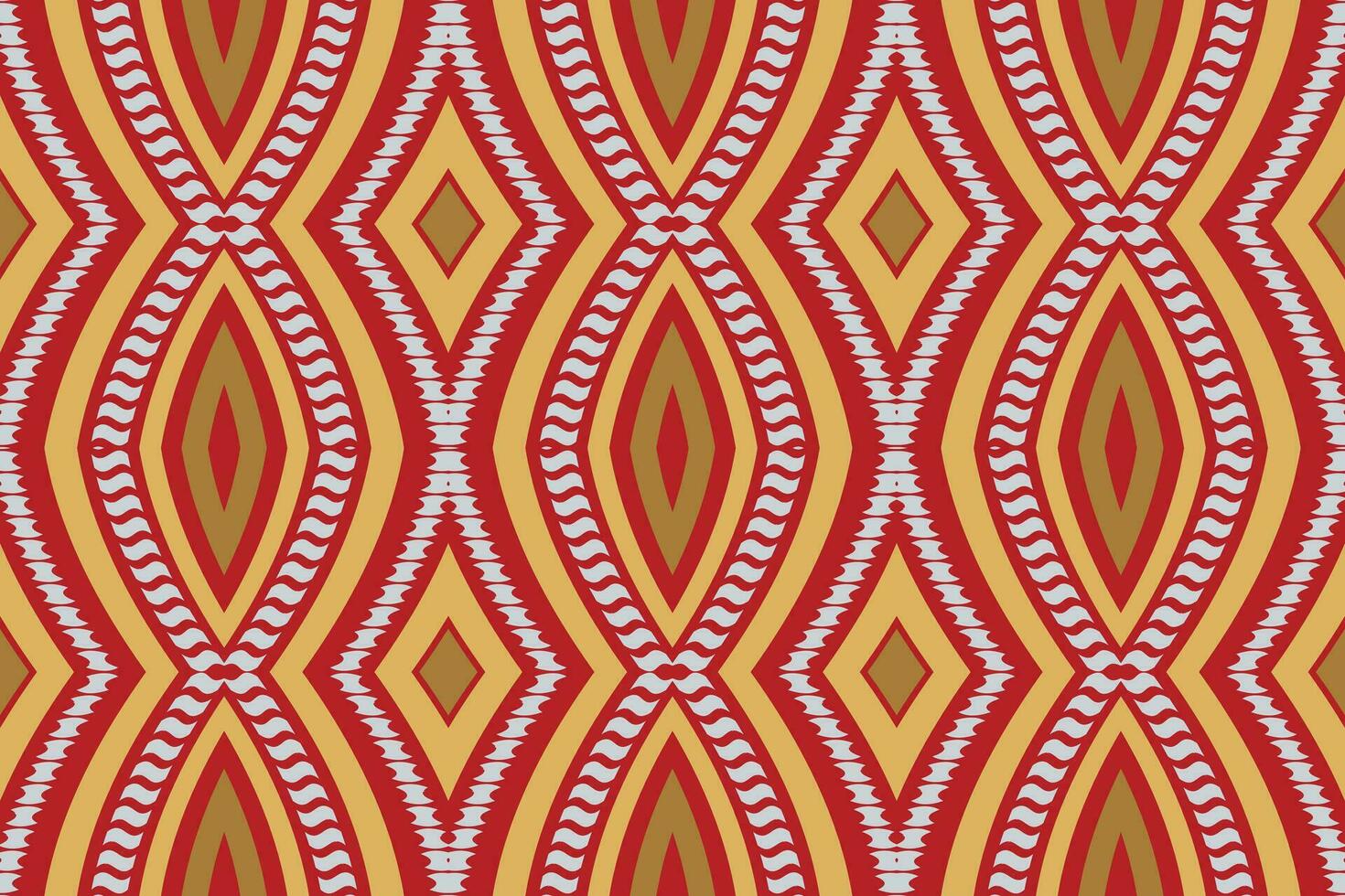Ikat Floral Paisley Embroidery Background. Ikat Floral Geometric Ethnic Oriental Pattern Traditional. Ikat Aztec Style Abstract Design for Print Texture,fabric,saree,sari,carpet. vector