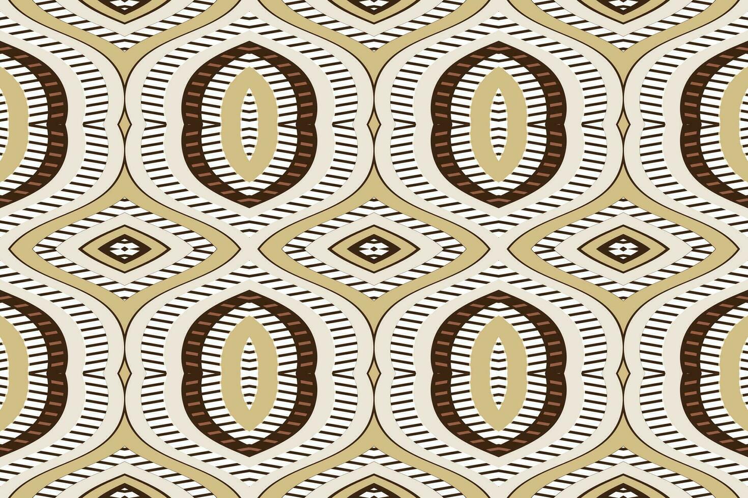 Ikat Floral Paisley Embroidery Background. Ikat Print Geometric Ethnic Oriental Pattern Traditional. Ikat Aztec Style Abstract Design for Print Texture,fabric,saree,sari,carpet. vector