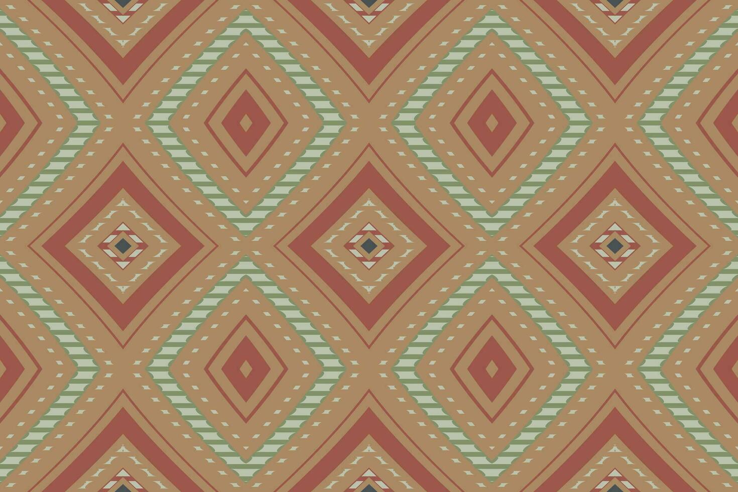 Ikat Damask Paisley Embroidery Background. Ikat Prints Geometric Ethnic Oriental Pattern traditional.aztec Style Abstract Vector illustration.design for Texture,fabric,clothing,wrapping,sarong.