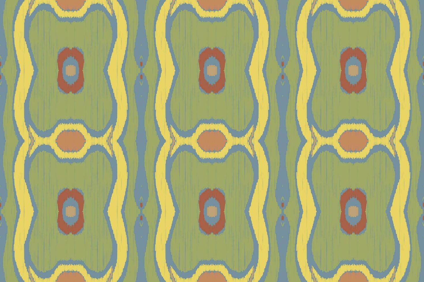 ikat damasco cachemir bordado antecedentes. ikat impresión geométrico étnico oriental modelo tradicional.azteca estilo resumen vector ilustración.diseño para textura,tela,ropa,envoltura,pareo.