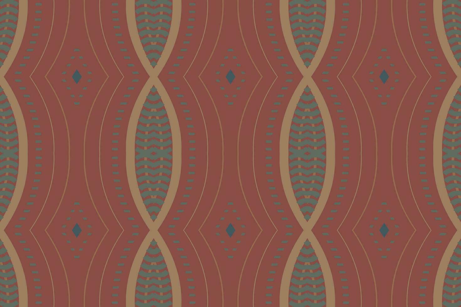 Motif Ikat Paisley Embroidery Background. Ikat Aztec Geometric Ethnic Oriental Pattern traditional.aztec Style Abstract Vector illustration.design for Texture,fabric,clothing,wrapping,sarong.