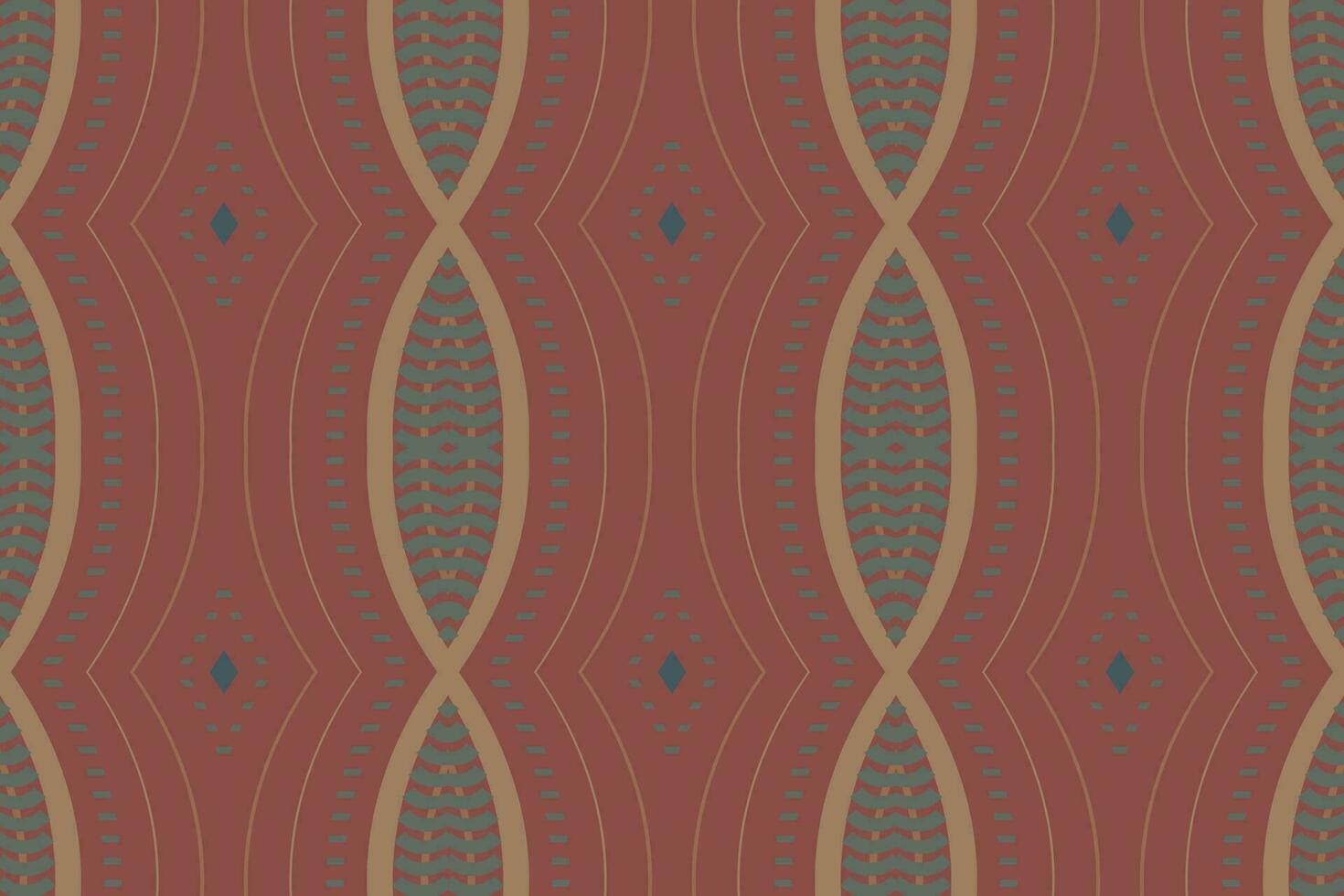 motivo ikat cachemir bordado antecedentes. ikat azteca geométrico étnico oriental modelo tradicional.azteca estilo resumen vector ilustración.diseño para textura,tela,ropa,envoltura,pareo.