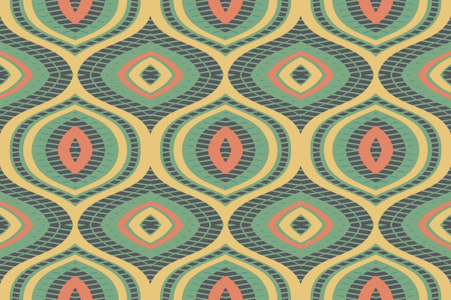 ikat floral cachemir bordado antecedentes. ikat diseño geométrico étnico oriental modelo tradicional. ikat azteca estilo resumen diseño para impresión textura,tela,sari,sari,alfombra. vector