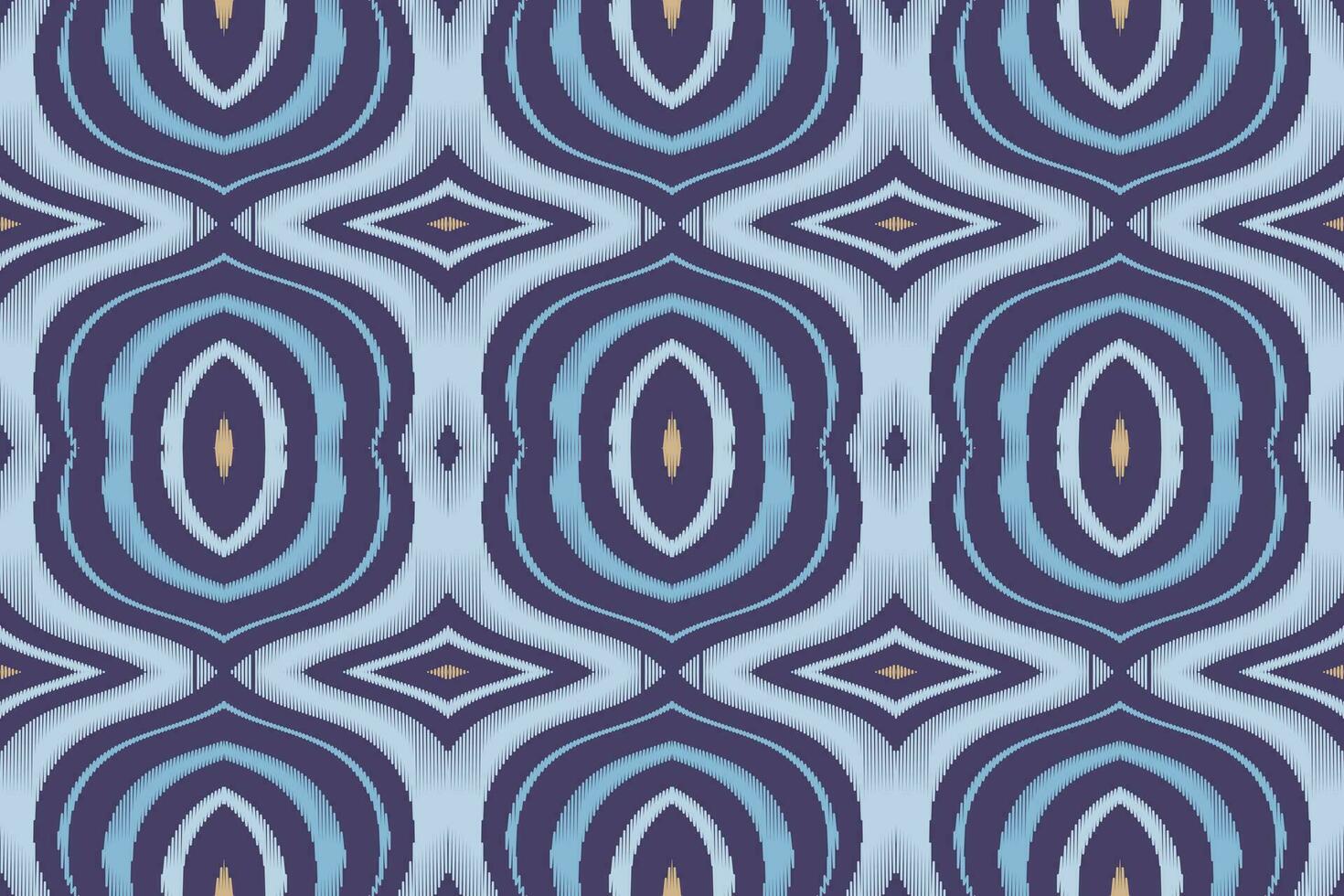 Ikat Damask Paisley Embroidery Background. Ikat Fabric Geometric Ethnic Oriental Pattern traditional.aztec Style Abstract Vector illustration.design for Texture,fabric,clothing,wrapping,sarong.