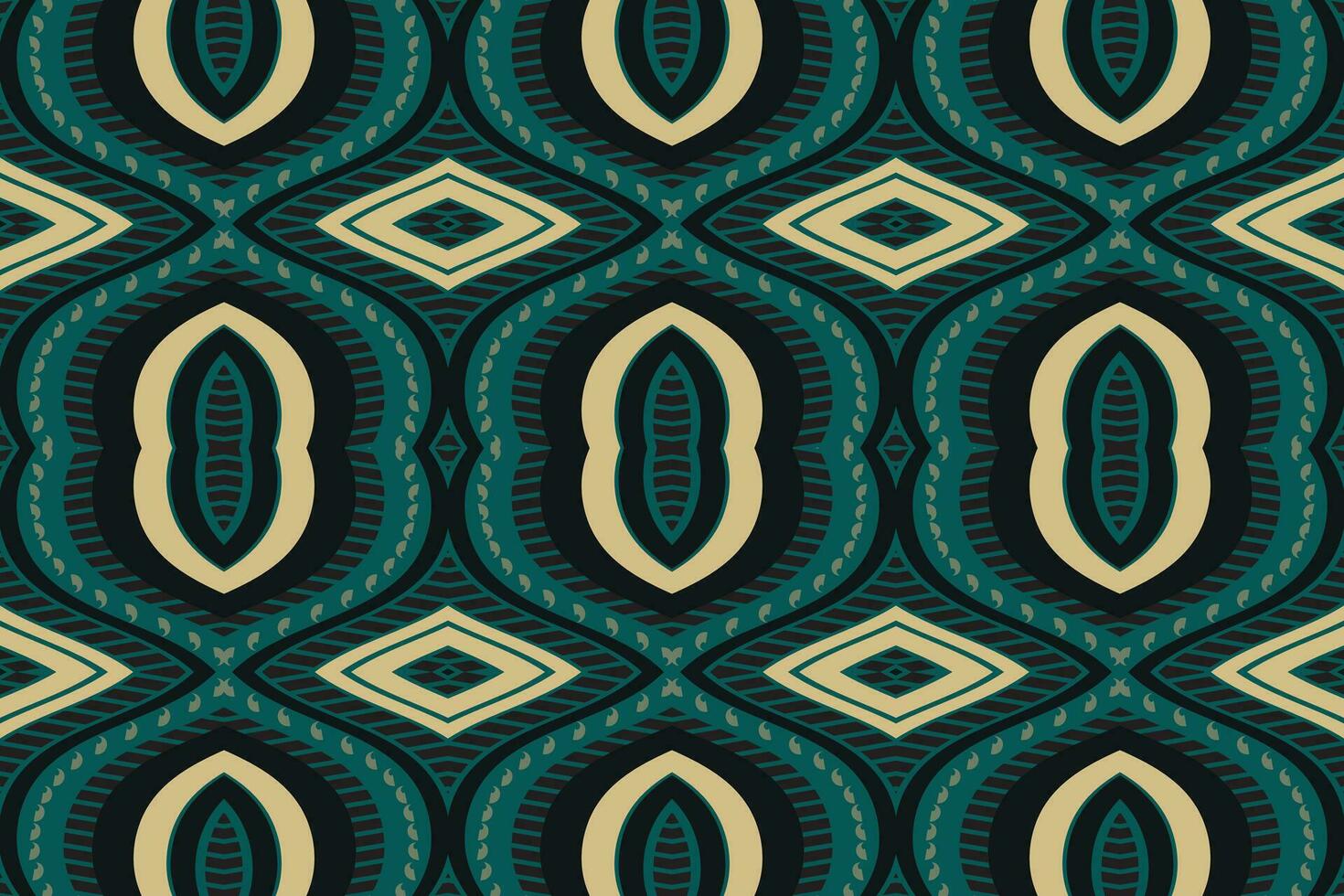 ikat floral cachemir bordado antecedentes. ikat huellas dactilares geométrico étnico oriental modelo tradicional.azteca estilo resumen vector ilustración.diseño para textura,tela,ropa,envoltura,pareo.