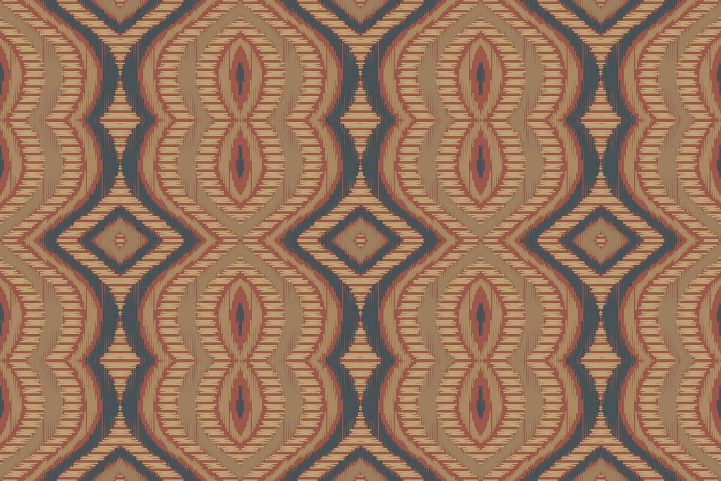 Motif Ikat Paisley Embroidery Background. Ikat Design Geometric Ethnic Oriental Pattern traditional.aztec Style Abstract Vector illustration.design for Texture,fabric,clothing,wrapping,sarong.