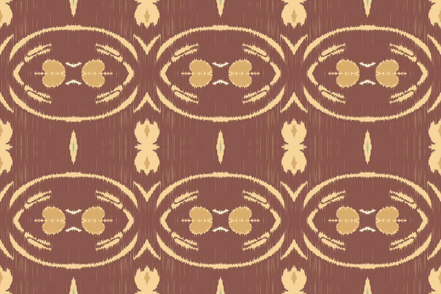 Ikat Floral Paisley Embroidery Background. Ikat Design Geometric Ethnic Oriental Pattern Traditional. Ikat Aztec Style Abstract Design for Print Texture,fabric,saree,sari,carpet. vector