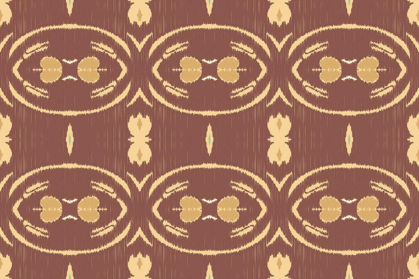 Ikat Floral Paisley Embroidery Background. Ikat Design Geometric Ethnic Oriental Pattern Traditional. Ikat Aztec Style Abstract Design for Print Texture,fabric,saree,sari,carpet. vector