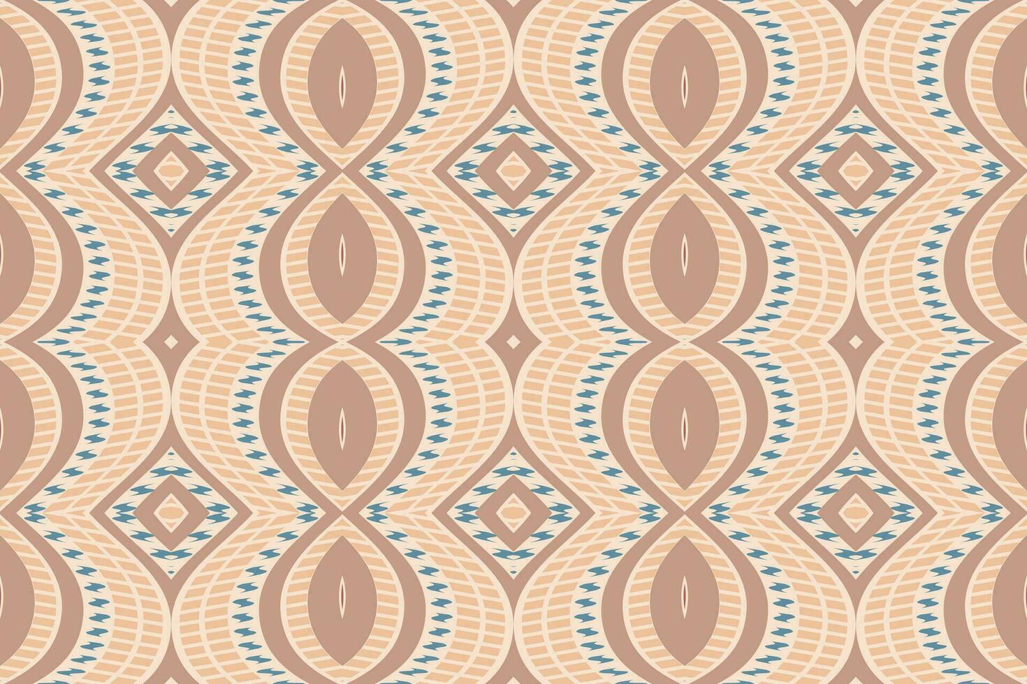 ikat damasco cachemir bordado antecedentes. ikat huellas dactilares geométrico étnico oriental modelo tradicional.azteca estilo resumen vector ilustración.diseño para textura,tela,ropa,envoltura,pareo.