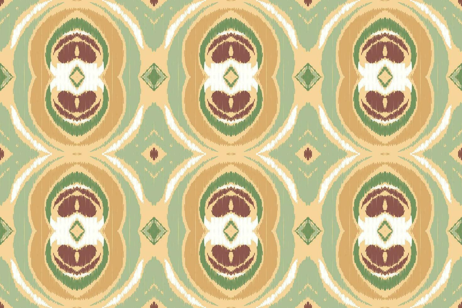 ikat floral cachemir bordado antecedentes. ikat azteca geométrico étnico oriental modelo tradicional. ikat azteca estilo resumen diseño para impresión textura,tela,sari,sari,alfombra. vector