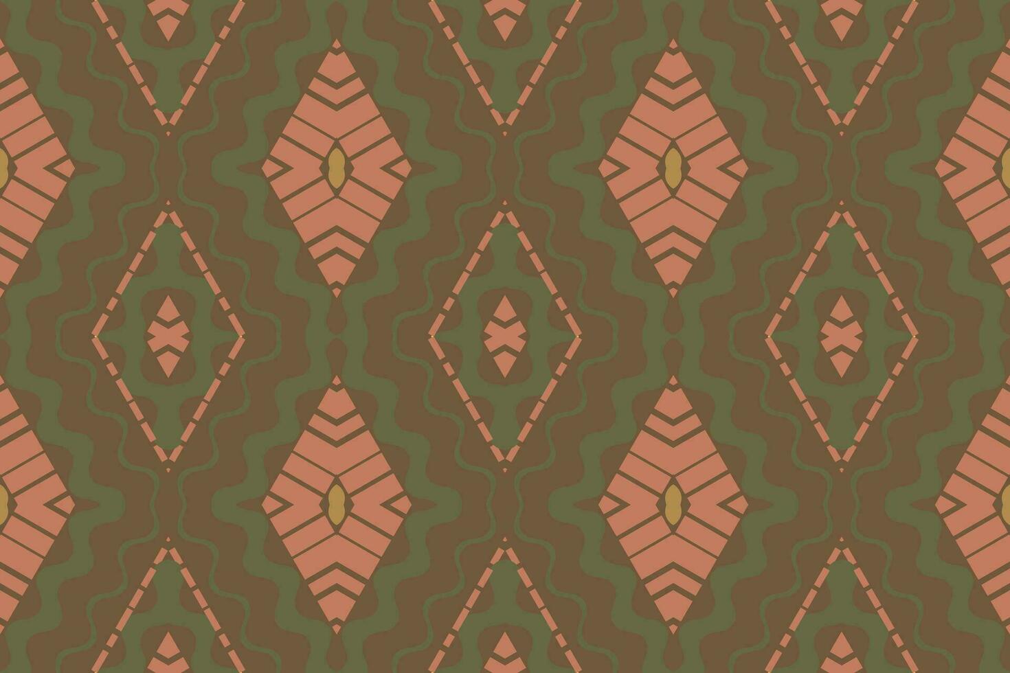 Ikat Floral Paisley Embroidery Background. Ikat Seamless Geometric Ethnic Oriental Pattern Traditional. Ikat Aztec Style Abstract Design for Print Texture,fabric,saree,sari,carpet. vector
