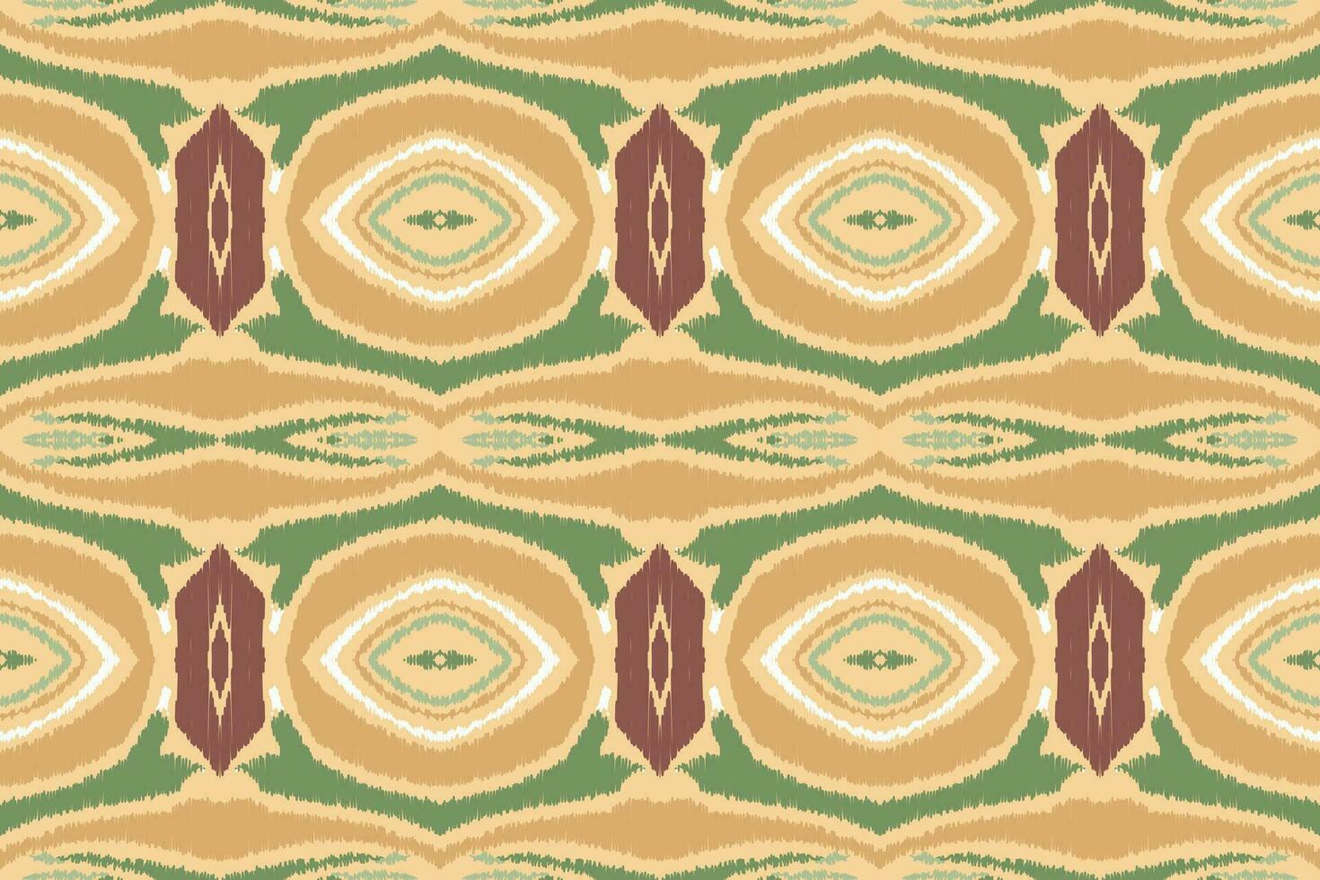 Ikat Floral Paisley Embroidery Background. Ikat Design Geometric Ethnic Oriental Pattern traditional.aztec Style Abstract Vector illustration.design for Texture,fabric,clothing,wrapping,sarong.