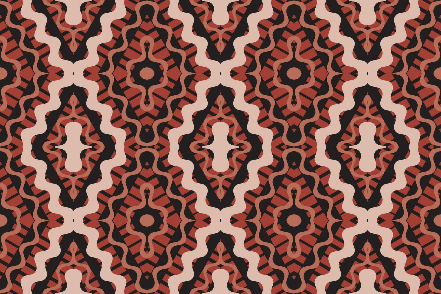 Ikat Damask Paisley Embroidery Background. Ikat Frame Geometric Ethnic Oriental Pattern Traditional. Ikat Aztec Style Abstract Design for Print Texture,fabric,saree,sari,carpet. vector