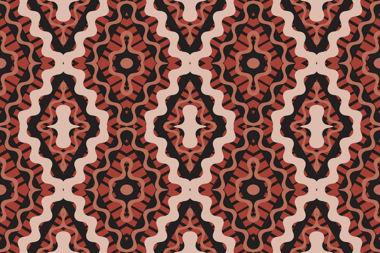 Ikat Damask Paisley Embroidery Background. Ikat Frame Geometric Ethnic Oriental Pattern Traditional. Ikat Aztec Style Abstract Design for Print Texture,fabric,saree,sari,carpet. vector